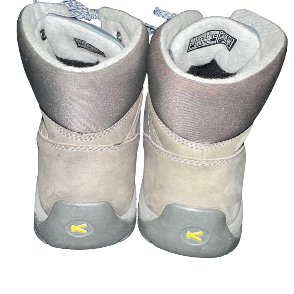 KEEN 👟 Women's Winter Insulated Waterproof Boots Size 9.5, light grey - Picture 6 of 10